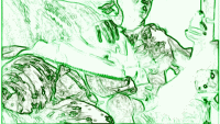 HOT SUCK FULL BODY SHE IS WEARIG PJ SUCKING I GREEN NEGITIVE INVERT.gif
