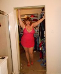 married redhead in pink nightie suntan crotchless pantyhose and my hooker heels1.JPG