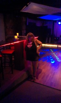 married redhead in my 'Hooker Minidress' and 'Hooker Heels' at dance club2.jpg married redhead in my 'Hooker Minidress' and 'Hooker Heels' at dance club2.jpg