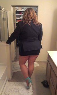 married redhead in office blazer minus my dress, no bra, suntan pantyhose and turqouise heels2.jpg married redhead in office blazer minus my dress, no bra, suntan pantyhose and turqouise heels2.jpg