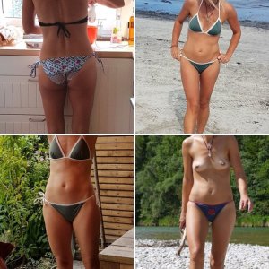 In bikini