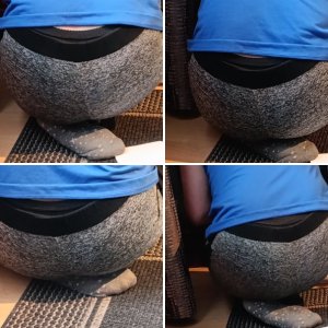 clothed ass