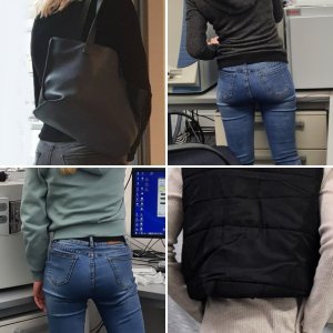 Another pretty colleague with great ass