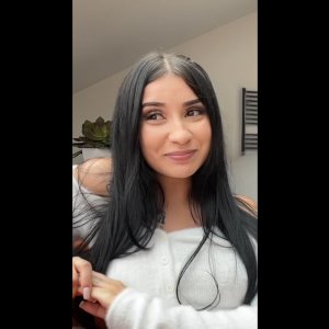 Beautiful petite latina with big tits