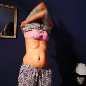 My cucksub's wife undressing