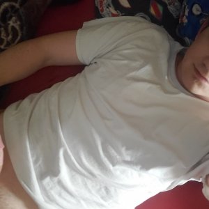 Laying in bed