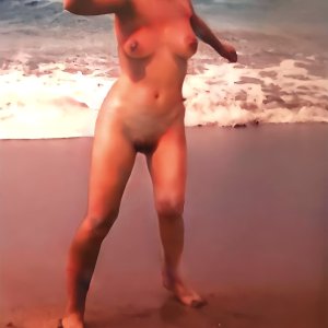 Pussy on the beach