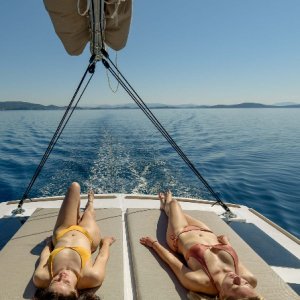 Nude sailing in hot Croatia :)