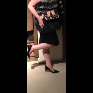 Polish wife Aurelia loves big penis and teasing me with fur coats