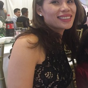 At a wedding reception