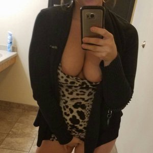Hot wife flashing at work 11