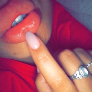 Morgan needs a special lip gloss