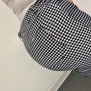Clothes can’t hide this ass
