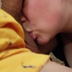 My wife worshipping and pleasing balls