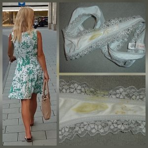 The panties under her dress