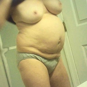 Undressing for shower