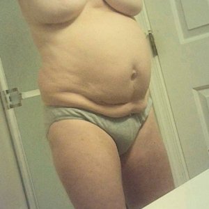 Undressing for shower