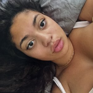 Laying down ready for cum