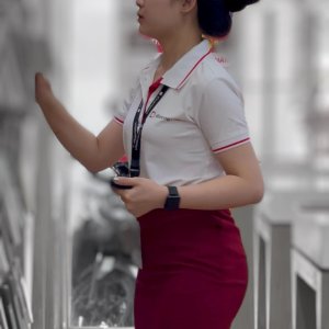 Whose wife is that beautiful? She's definitely not mine.