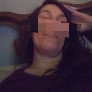 This was during a share my lower half isn't visible but my face says it all