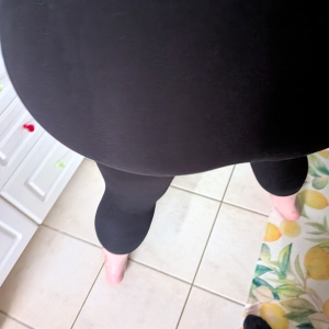 Wife's massive fat ass vs tiny me
