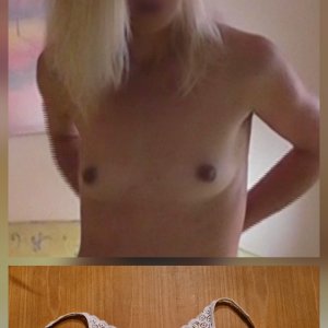 Tiny tits...tiny bra