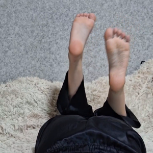 Wife showing feet