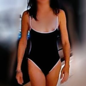 Nipslip hotel room swimsuit
