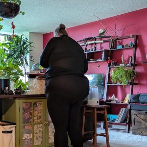 the fat wifes BBW ass